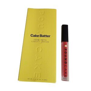 Cake Batter Pound Cake Crème Matte Liquid Lipstick in Maraschino